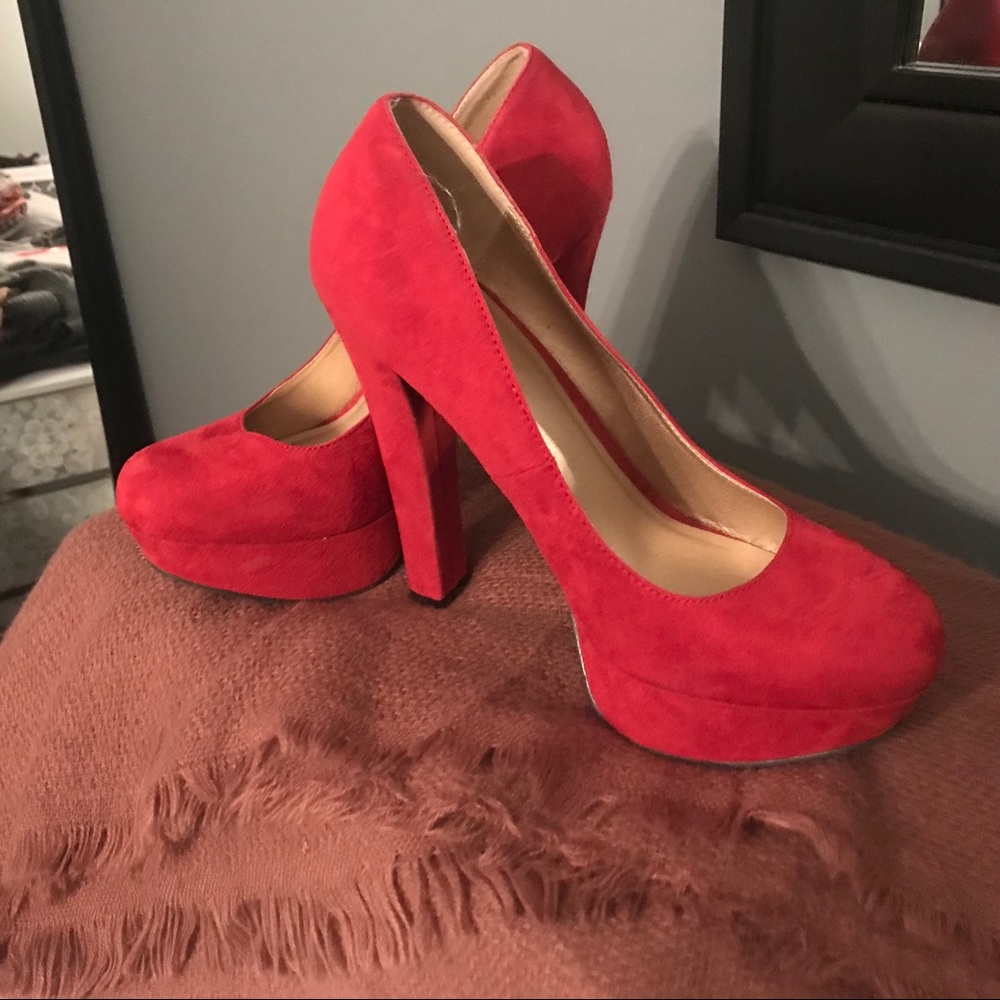 Red Suede Shoes